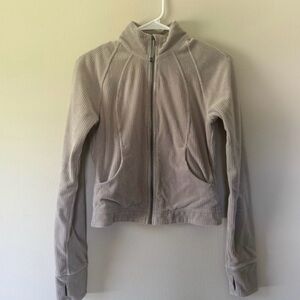 Lululemon Velvet Tan Gray Jacket